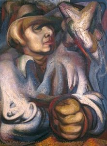 Self-portrait — David Alfaro Siqueiros