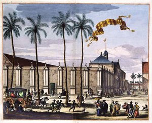 City Hall Of Batavia In (1682) — Jacob Van Meurs