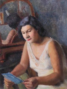 Girl Reading Letter — Patricia Preece