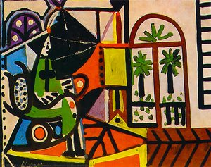 Woman In The Workshop — Pablo Picasso