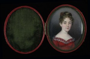 Woman In A Red Dress — Anna Claypoole Peale