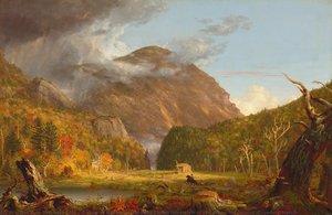 A View Of The Mountain Pass Called The Notch Of The White Mountains (crawford Notch) — Thomas Cole