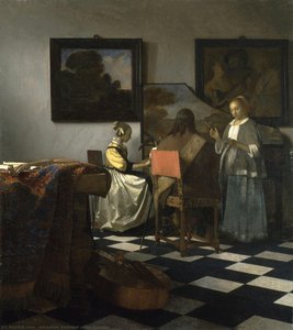 The Concert — Johannes Vermeer