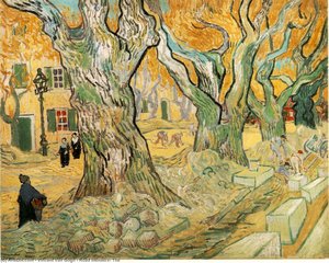 Road Menders, The — Vincent Willem Van Gogh, Post-impressionism
