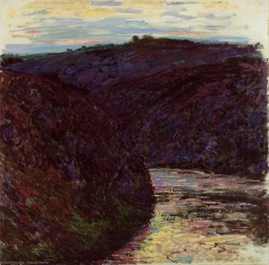 Valley Of The Creuse — Claude Monet
