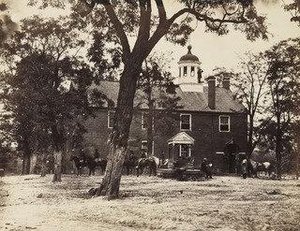 Fairfax Court House — Timothy O'sullivan Alexander Gardner