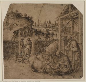 The Nativity — Workshop Of Giovanni Bellini, Renaissance