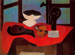 Still Life With Bust And Palette — Pablo Picasso