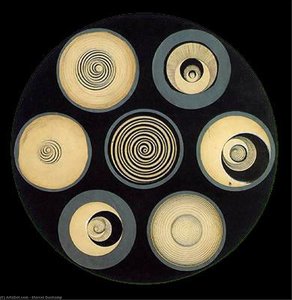 Disks Bearing Spirals