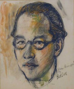 Portrait — David Davidovich Burliuk