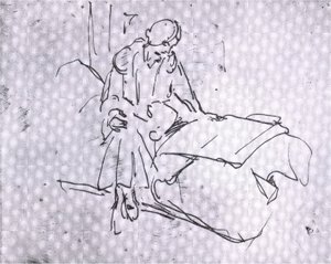 Study Model — Edvard Munch, Expressionism