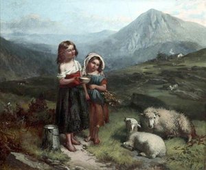 On The Welsh Hills — George Earl