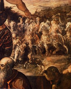 The Adoration Of The Magi (detail) — Jacopo Tintoretto, Baroque