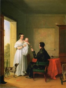 Offering Baby A Rose — James Goodwyn Clonney