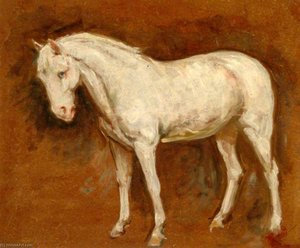 The Grey Horse (recto) — Percy Harland Fisher