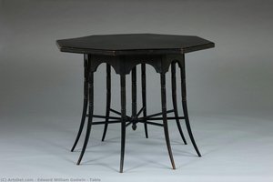 Table — Edward William Godwin