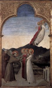 Marriage Of St Francis To Lady Poverty — Sassetta (stefano Di Giovanni)