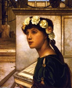 A Vestal — John Atkinson Grimshaw