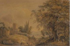 A Rural Landscape — Paul Sandby