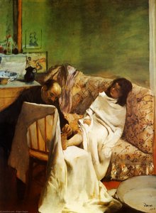 The Pedicure — Edgar Degas, Impressionism
