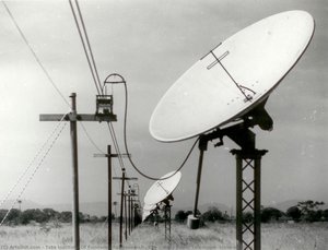 Ooty Radio Telescope, Close Up View — Tata Institute Of Fundamental Research (tifr)
