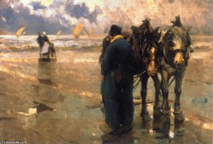 Horses On The Beach