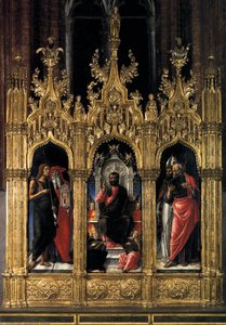 Triptych Of St Mark (pala Di San Marco) — Bartolomeo Vivarini, Early Renaissance
