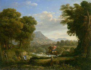 Landscape With Saint George And The Dragon — Claude Lorrain (claude Gellée)