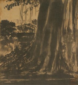 Banyan Tree At Jorasankho (jeevan-smriti) — Gaganendranath Thakur