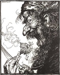 Little Nothing Woman — Arthur Rackham