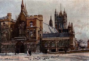 Westminster Hall And Victoria Tower — John Fulleylove