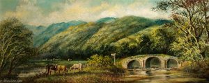 The Rheidol Valley, Near Aberystwyth — Alfred Worthington