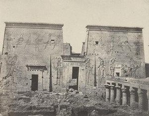 Grand Temple d'isis, à Philoe