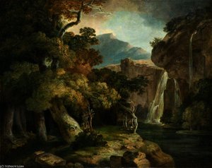 River At Penegoes — Richard Wilson