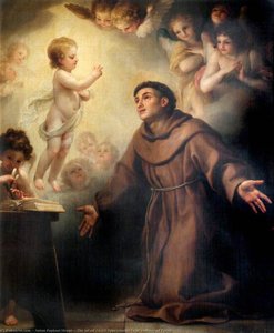 The Infant Christ Appearing To Saint Anthony Of Padua — Anton Raphael Mengs, Neoclassicism