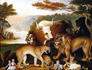 Peaceable Kingdom (9) — Edward Hicks