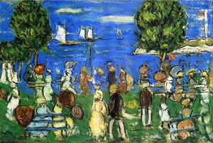 Promenade Salem — Maurice Brazil Prendergast