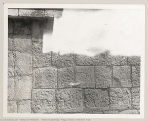 [relief Carvings, Mayan Ruins, Chichen Itza] — Octavio Medellín