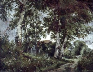 A Country Lane — Edward John Cobbett