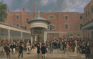 Epsom Races- Settling Day At Tattersalls — James Pollard