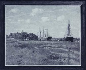 Wiscasset (painting) — Howard Everett Smith