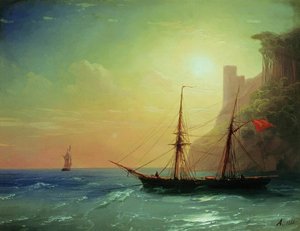 Sea Coast — Ivan Konstantinovich Aivazovsky, Romanticism