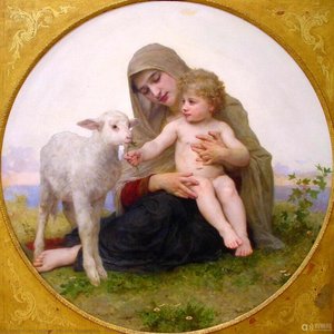 The Virgin Lagneau — William-adolphe Bouguereau, Academic Realism