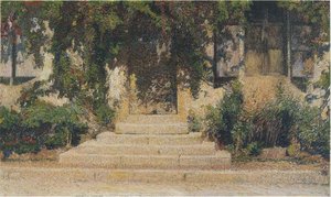 La Porte De La Maison — Henri Jean Guillaume Martin