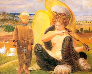 Shepherd And Chimera — Jacek Malczewski