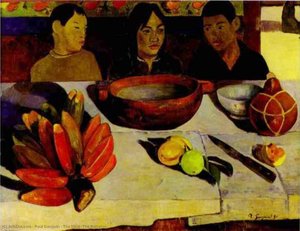 The Meal (the Bananas) — Eugène Henri Paul Gauguin
