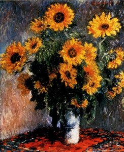 Sunflowers — Claude Monet