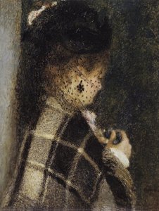 Young Woman With A Veil, Musée D'orsay At Paris — Pierre-auguste Renoir