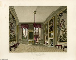 Queen's Levee Room, St James's Palace — Charles Wild