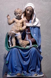 Seated Virgin — Santi Buglioni (santi Di Michele)